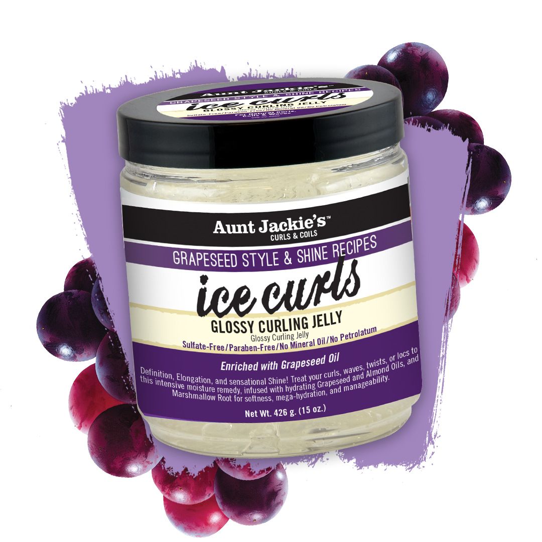 Желе за оформяне на къдрици  Aunt Jackie's ICE CURLS Glossy Curling Jelly 426 мл