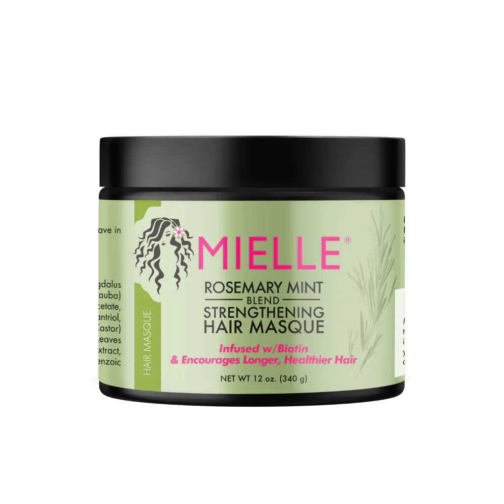 Укрепваща маска за коса с розмарин и мента Mielle Organics 340 ml