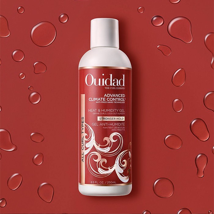 Ouidad Advanced Climate Control® Heat & Humidity Strong Gel Гел за чуплива и къдрава коса с силно задържане