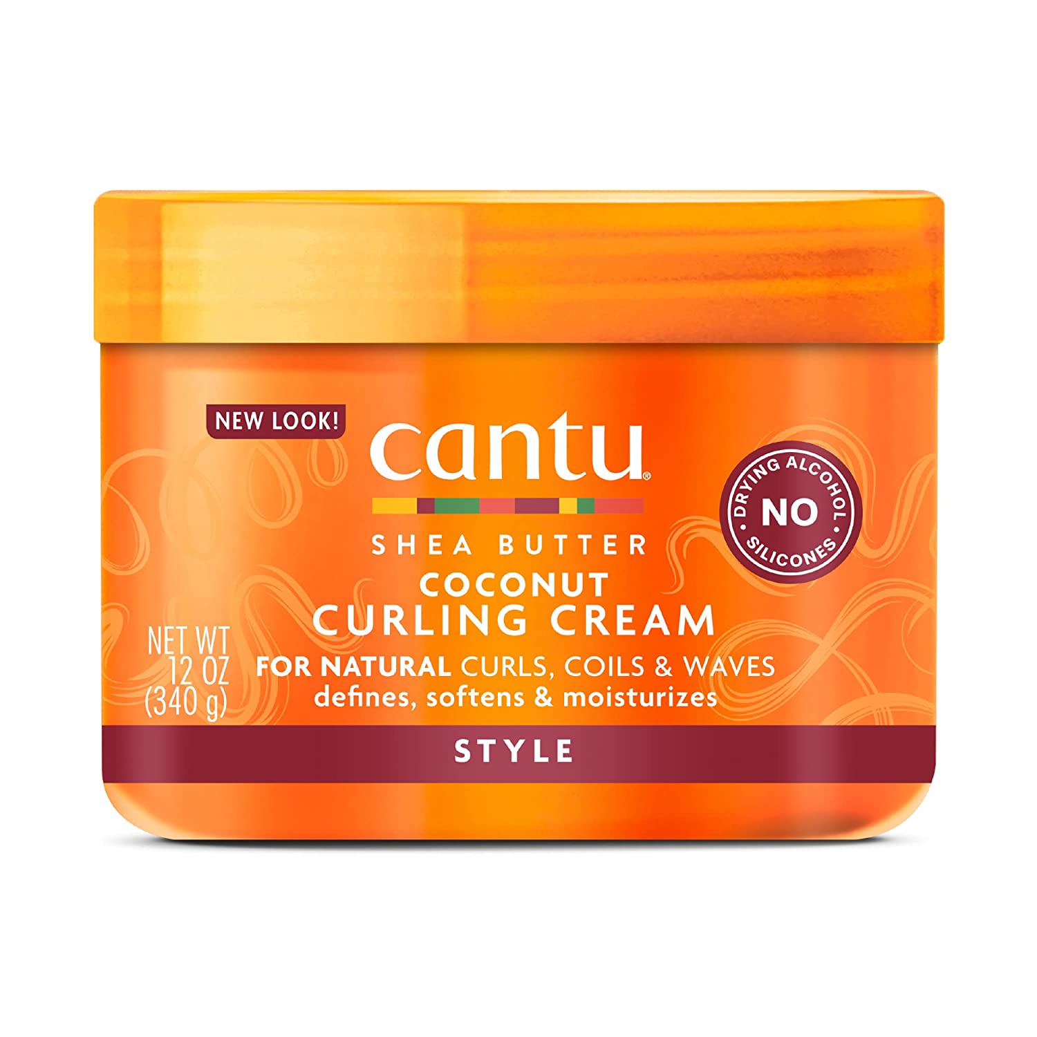 Крем за къдрици  Cantu New Look Coconut Curling Cream 340 мл