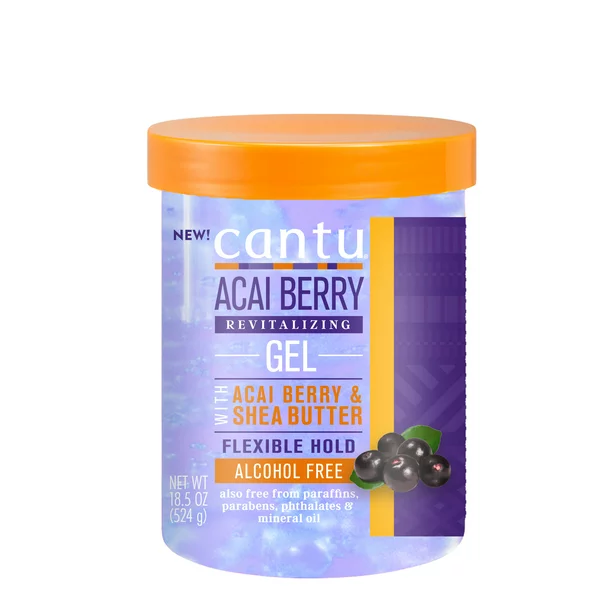 Ревитализиращ стилизиращ гел CANTU Acai Berry с леко гъвкаво задържане 524 ml